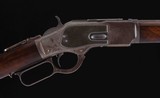 Winchester Model 1873 .38 WCF – 3X WOOD, CASE COLOR ACTION, SET TRIGGER, vintage firearms inc - 2 of 25
