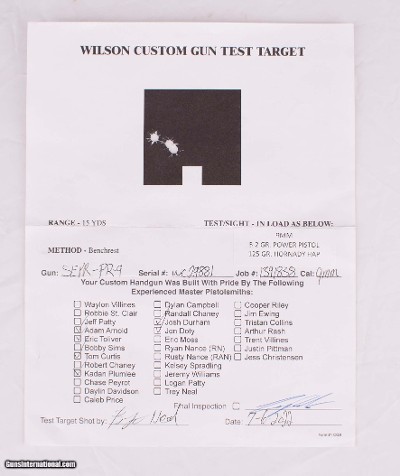 Wilson Combat 9mm - SENTINEL PROFESSIONAL, VFI SIGNATURE, BLACK EDITION, vintage firearms - Image 21 of 21