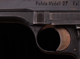 CZ 7.65mm (.32 ACP) – MODEL 27, ORIGINAL HOLSTER, BOHMISCHE WAFFENFARIK, vintage firearms inc - 3 of 16