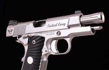 Wilson Combat 9mm – TACTICAL CARRY COMPACT, STAINLESS STEEL, MAGWELL!, vintage firearms inc - 7 of 20