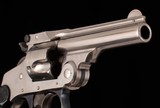 Smith & Wesson Double Action 4th Model- 99% FACTORY NICKEL, ANTIQUE, vintage firearms inc - 3 of 16