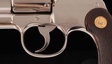 Colt Python, UNIQUE PLAIN SIDEPLATE, 2 1/2” BARREL, MIRROR BORE, vintage firearms inc - 11 of 14