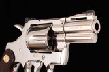 Colt Python, UNIQUE PLAIN SIDEPLATE, 2 1/2” BARREL, MIRROR BORE, vintage firearms inc - 3 of 14