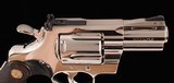 Colt Python, UNIQUE PLAIN SIDEPLATE, 2 1/2” BARREL, MIRROR BORE, vintage firearms inc - 5 of 14
