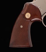 Colt Python, RE- NICKELED, WALNUT TARGET GRIPS, PERFECT TRIGGER, vintage firearms inc - 11 of 16