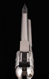 Ruger New Model Single Six, STAINLESS STEEL, .22 WMR/LR CYLINDERS, VINTAGE FIREARMS INC - 7 of 9
