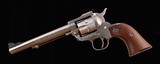 Ruger New Model Single Six, STAINLESS STEEL, .22 WMR/LR CYLINDERS, VINTAGE FIREARMS INC - 2 of 9