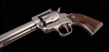 Ruger New Model Single Six, STAINLESS STEEL, .22 WMR/LR CYLINDERS, VINTAGE FIREARMS INC - 4 of 9
