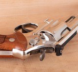 Smith & Wesson Model 29-2 44MAG - PINNED BARREL, RECESSED CYLINDER, NICKEL, vintage firearms inc - 10 of 14