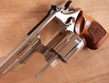 Smith & Wesson Model 29-2 44MAG - PINNED BARREL, RECESSED CYLINDER, NICKEL, vintage firearms inc - 9 of 14