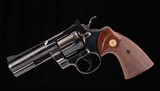 Colt Python, 1978, .357mag - COLT ROYAL BLUE, MIRROR BORE, TARGET GRIPS, vintage firearms inc - 7 of 14