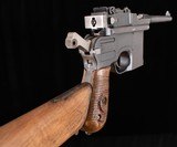 Mauser C96 'Red 9' 9mm Broomhandle - EXCELLENT BORE, WITH STOCK, vintage firearms inc - 17 of 18