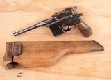 Mauser C96 'Red 9' 9mm Broomhandle - EXCELLENT BORE, WITH STOCK, vintage firearms inc - 1 of 18