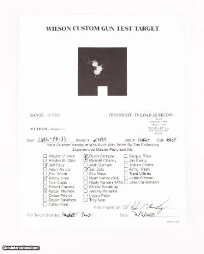 Wilson Combat .45ACP – CQB Elite Professional, VFI SIGNATURE, BLACK EDITION, vintage firearms - Image 17 of 17