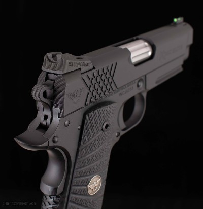 Wilson Combat .45ACP – X-TAC ELITE PROFESSIONAL, BLACK, MAGWELL, LIGHTRAIL, vintage firearms - Image 7 of 16