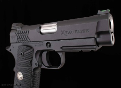 Wilson Combat .45ACP – X-TAC ELITE PROFESSIONAL, BLACK, MAGWELL, LIGHTRAIL, vintage firearms - Image 4 of 16