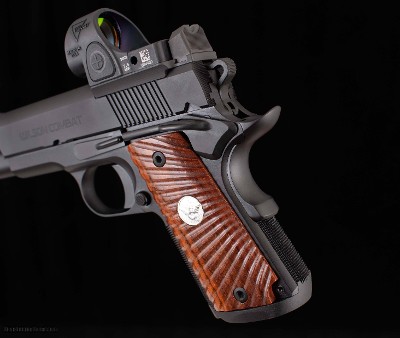 Wilson Combat 9mm – SENTINEL XL, VFI SERIES, MAGWELL, SRO, COCOBOLO GRIPS, vintage firearms - Image 14 of 17