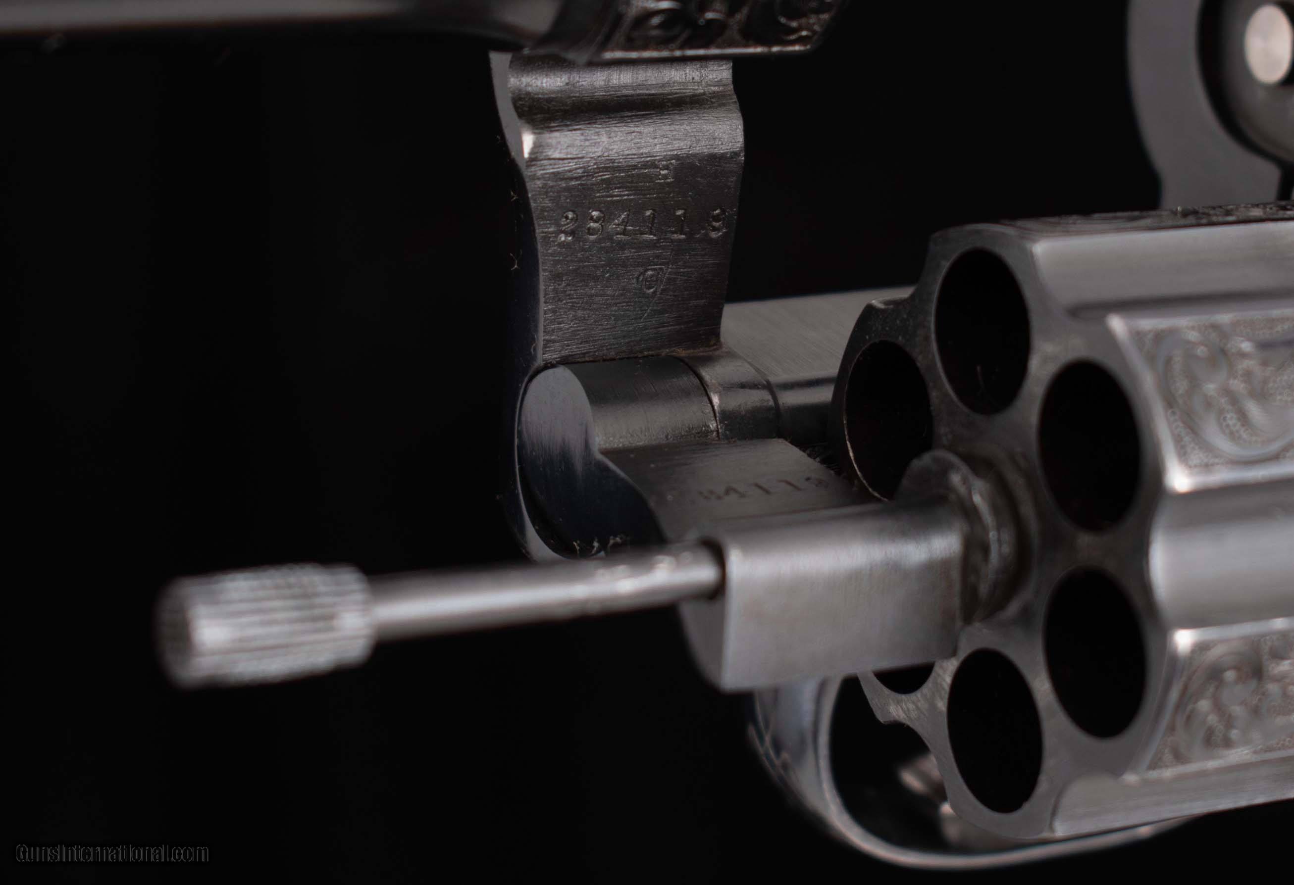 Colt M1917 U.S. Army .45 ENGRAVED, PEARL GRIPS, vintage firearms inc