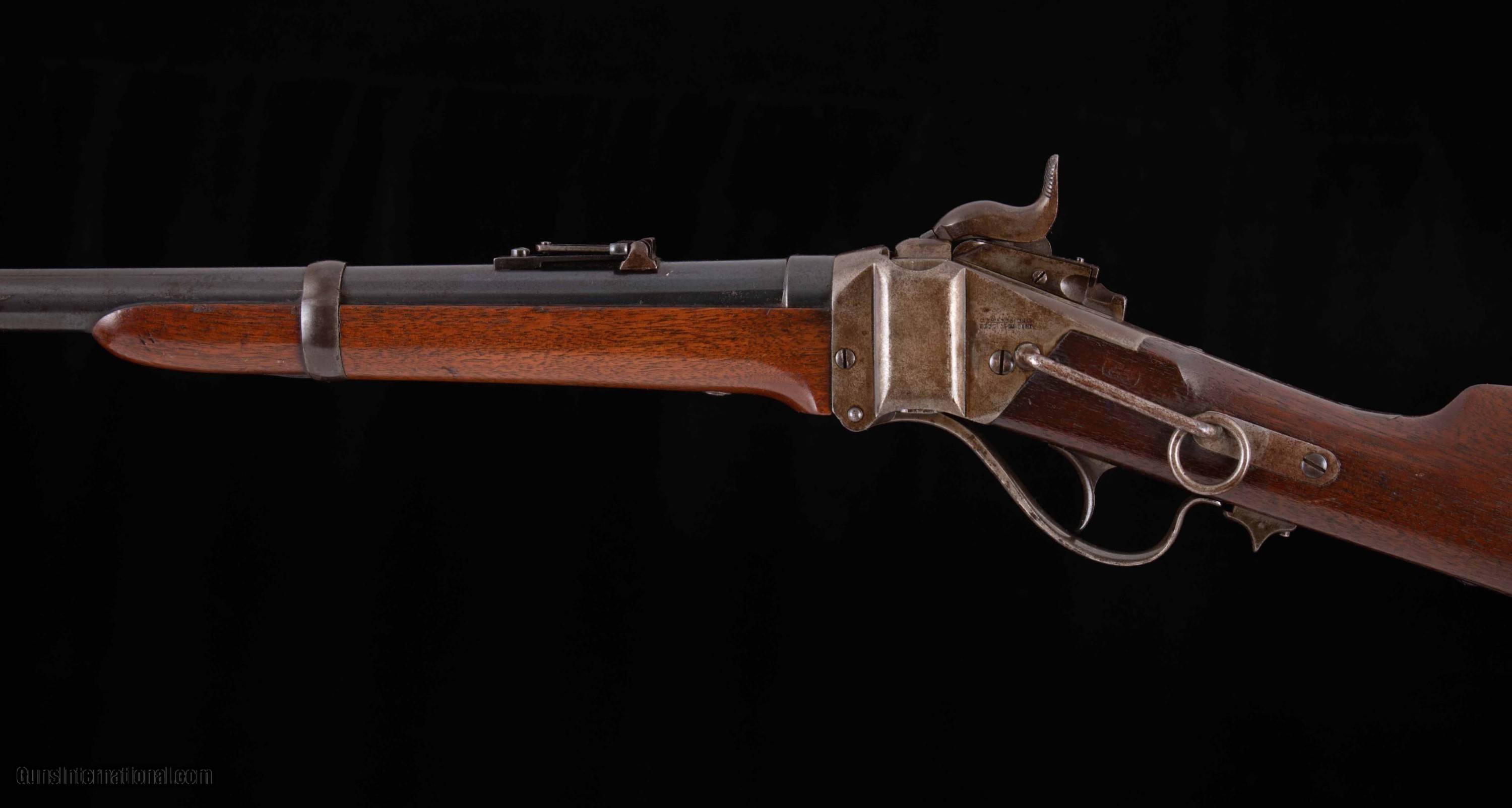 Sharps Carbine New Model 1863 3 GROOVE MIRROR BORE, vintage firearms inc