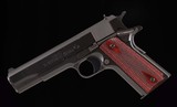 Colt Government Series 80 - 1911, CHERRY GRIPS, vintage firearms inc - 1 of 14