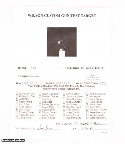 Wilson Combat 9mm - EDC X9, VFI SERIES, BLACK EDITION, vintage firearms - Image 17 of 17
