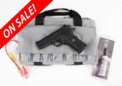 Wilson Combat .45ACP – CQB Elite Professional, VFI SIGNATURE, BLACK EDITION, vintage firearms - Image 1 of 17