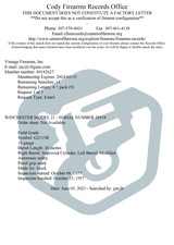 Winchester Model 21 16 Gauge - 99% FACTORY FINISH, vintage firearms inc - 25 of 25