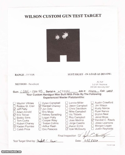 Wilson Combat .45ACP - CQB ELITE COMMANDER, VFI SERIES, vintage firearms - Image 17 of 17