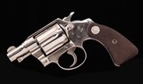 Colt Detective Special – 1933, NICKEL, ORIGINAL BOX, vintage firearms inc - 1 of 14