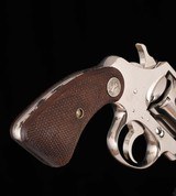 Colt Detective Special – 1933, NICKEL, ORIGINAL BOX, vintage firearms inc - 10 of 14