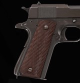 Remington Rand 1911A1 .45ACP - 1943, FACTORY, HOLSTER, vintage firearms inc - 9 of 22
