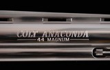 Colt Anaconda - .44 MAGNUM, STAINLESS STEEL, VENT RIB vintage firearms inc - 15 of 16