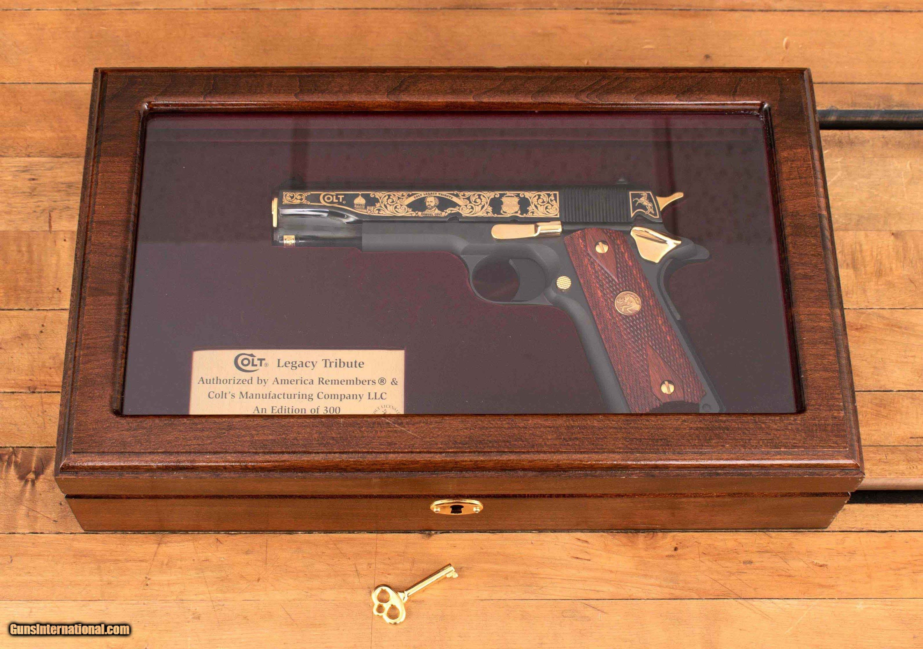 Colt Legacy Tribute 1911 .45ACP - 1 of 300, MINT, CASED, vintage firearms  inc