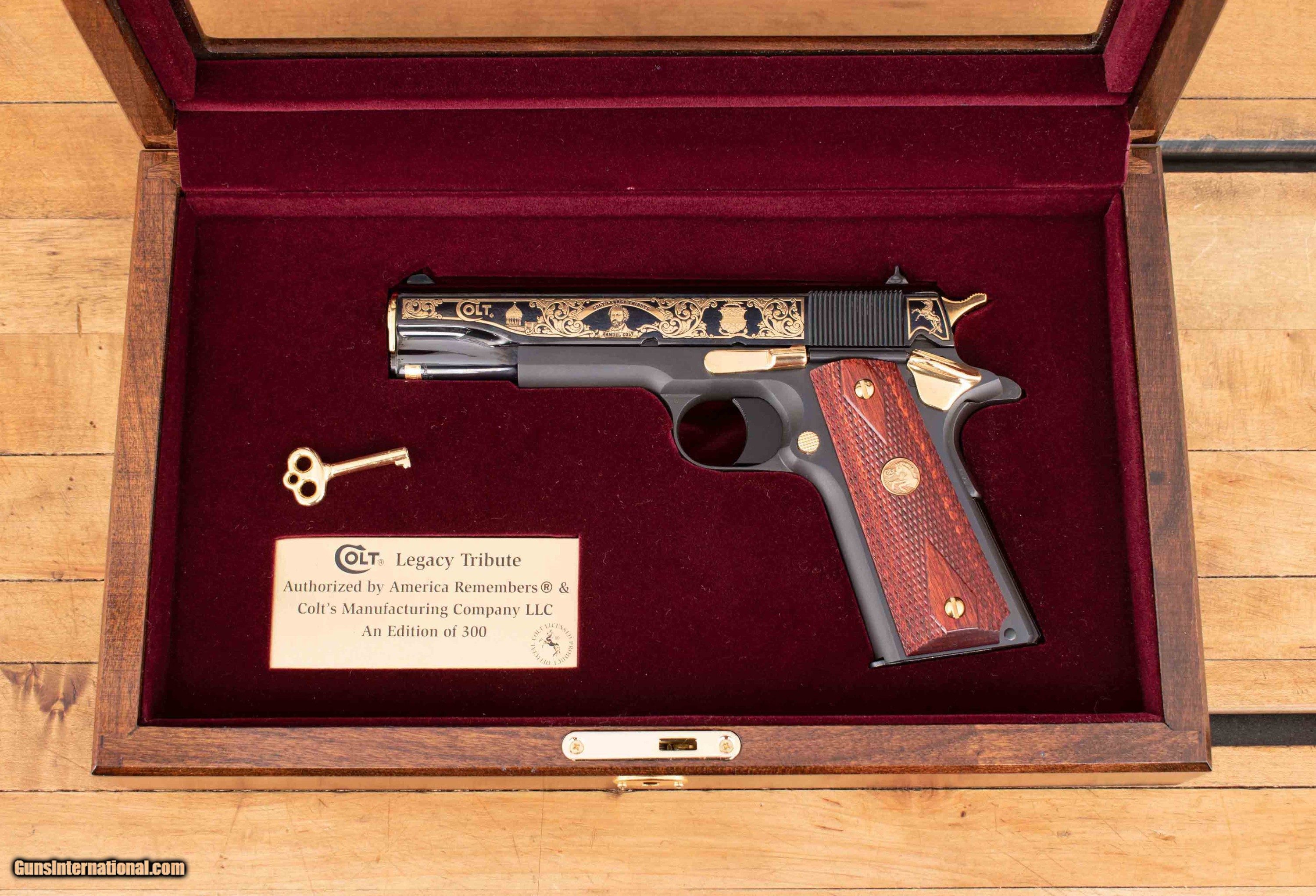 Colt Legacy Tribute 1911 .45ACP - 1 of 300, MINT, CASED, vintage firearms  inc