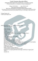 Winchester Model 21 20 ga - GRAND AMERICAN, UNFIRED, vintage firearms inc - 24 of 25