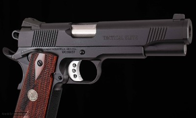 Wilson Combat .45ACP - TACTICAL ELITE, BLACK, CA APPROVED, vintage firearms - Image 4 of 17