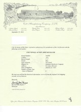 Colt Single Action Army .45 - ORIGINAL, LETTER, 1923, vintage firearms inc - 25 of 25