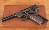 COLT WOODSMAN - .22LR, 2ND SERIES, 1954, 98%, BOX, vintage firearms inc - 1 of 18