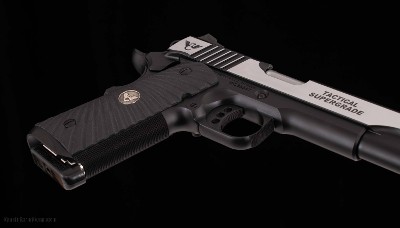 Wilson Combat 10mm - TACTICAL SUPERGRADE, TWO TONE, vintage firearms inc - Image 15 of 17