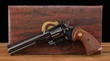 Colt Python .357mag - 1981, PERFECT BORE, FACTORY BOX, vintage firearms inc