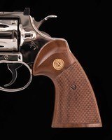 Colt Python .357 - 1979, FACTORY NICKEL 100%, BOX, vintage firearms inc - 8 of 22
