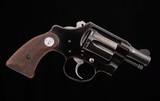Colt Agent .38SPL - 98%, LIGHTWEIGHT, BOBBED HAMMER, vintage firearms inc - 2 of 17