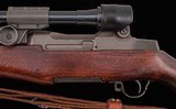 Springfield M1D Garand .30-06 - 1943, M84 TELESCOPE, NM, vintage firearms inc - 7 of 24