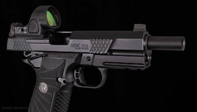 Wilson Combat EDCX9L 9mm - SRO, BLK EDITION, MAGWELL, vintage firearms inc - Image 5 of 17