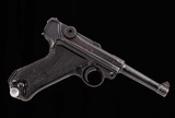 Mauser P.08 Black Widow 9mm - 1942, MATCHING NUMBERS, vintage firearms inc - 2 of 22