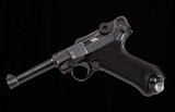 Mauser P.08 Black Widow 9mm - 1942, MATCHING NUMBERS, vintage firearms inc