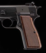 Browning Hi-Power, 99% FACTORY ORIGINAL, BELGIUM MADE, vintage firearms inc - 8 of 16