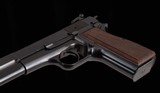 Browning Hi-Power, 99% FACTORY ORIGINAL, BELGIUM MADE, vintage firearms inc - 11 of 16