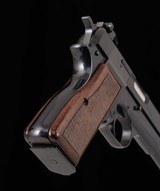 Browning Hi-Power, 99% FACTORY ORIGINAL, BELGIUM MADE, vintage firearms inc - 13 of 16