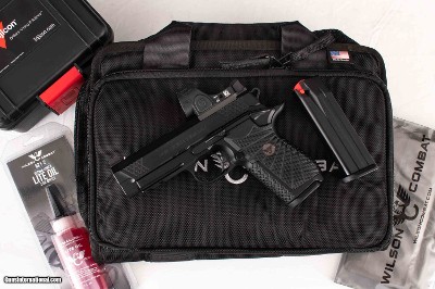Wilson Combat 9mm -EDC X9, VFI SERIES, BLACK EDITION, SRO, vintage firearms inc